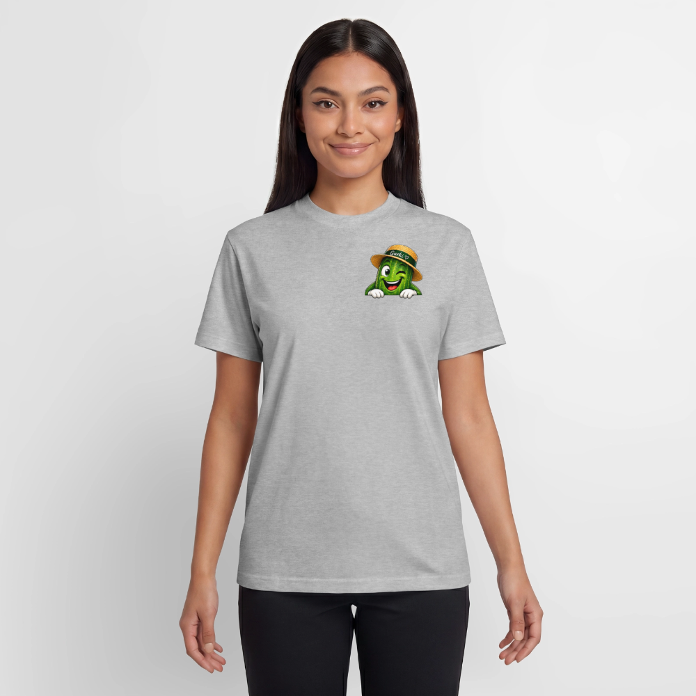Relaxed Unisex Supima Cotton T-Shirt – von SPREAD - Grau meliert