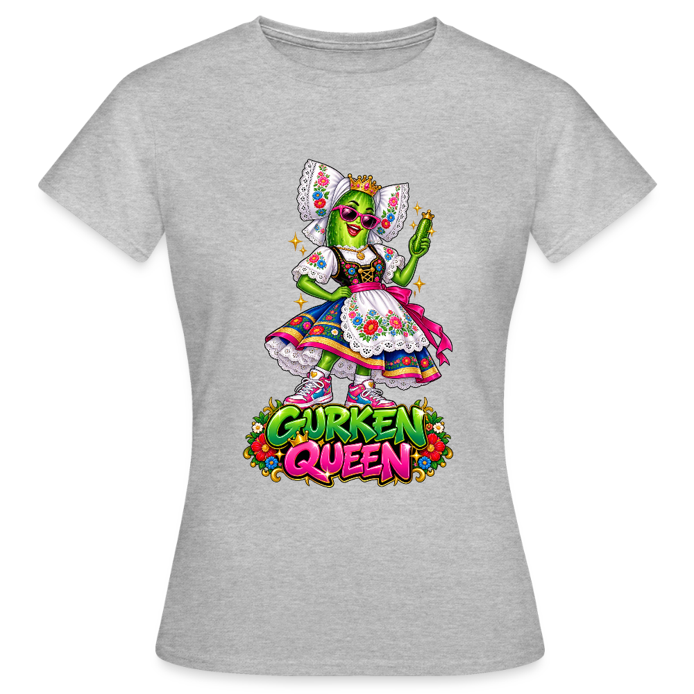 Frauen T-Shirt - Grau meliert