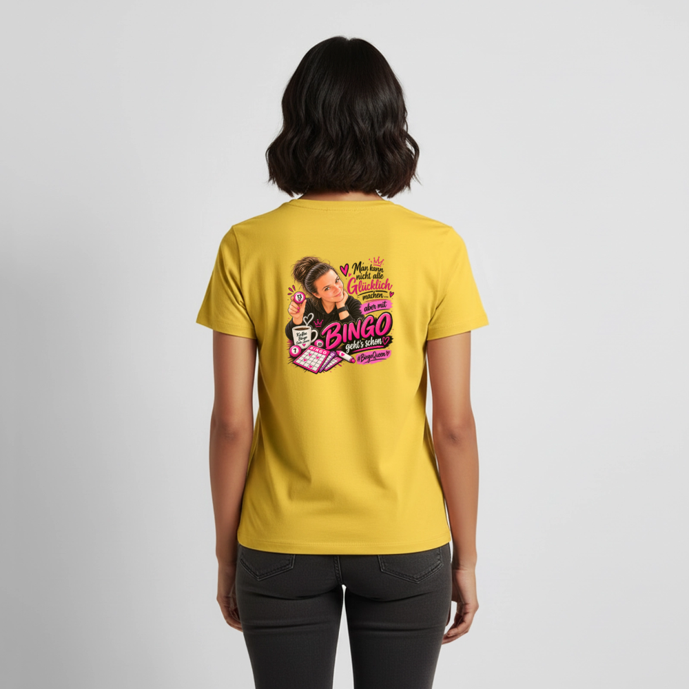 Frauen Premium T-Shirt - Sonnengelb