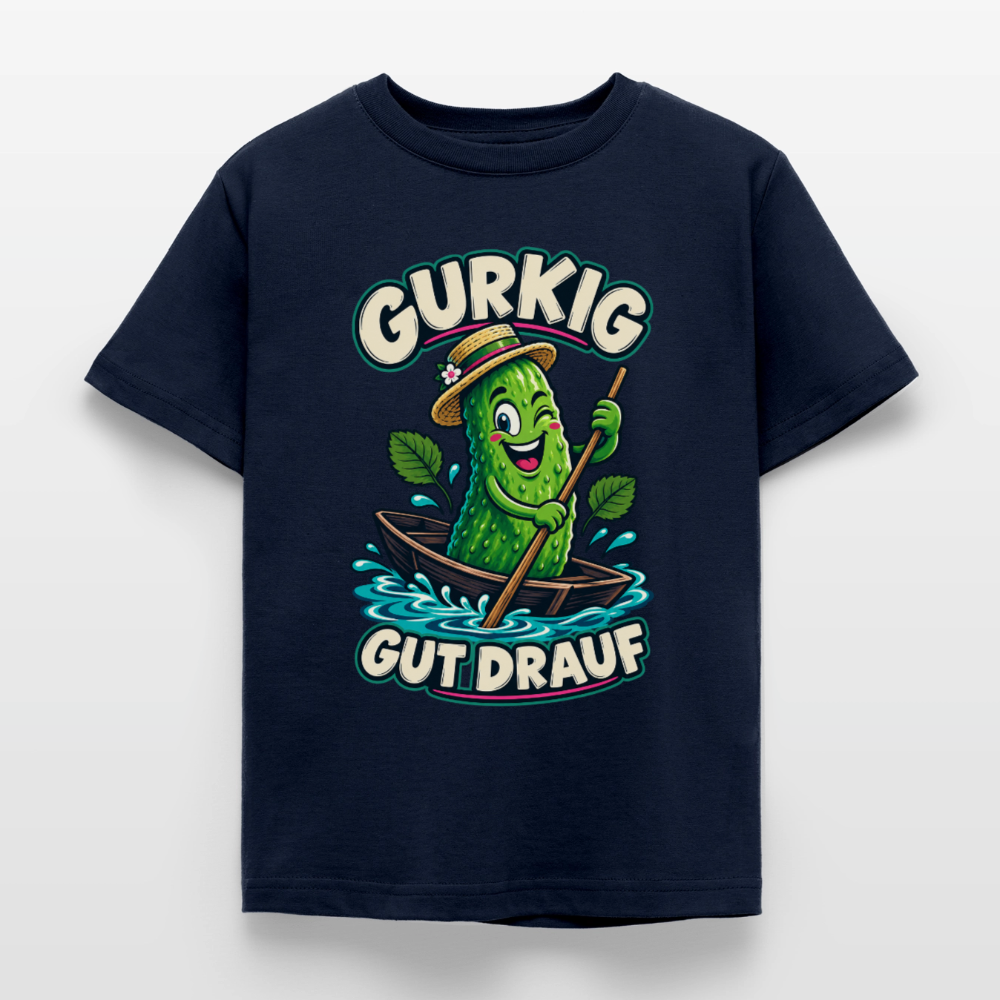 Kinder T-Shirt - Navy