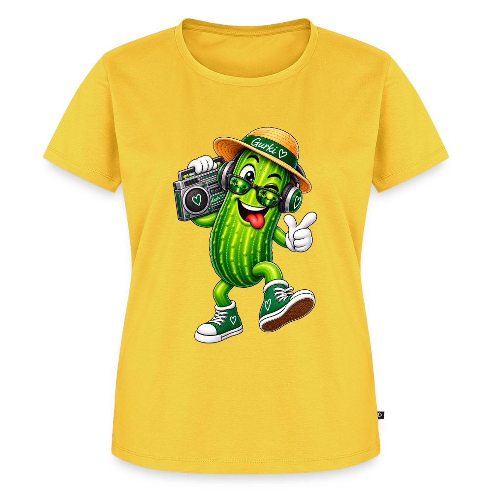 Frauen Premium T-Shirt - Sonnengelb