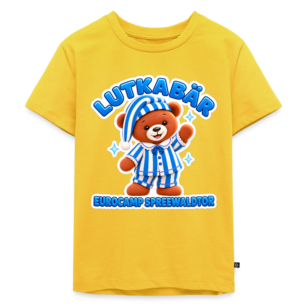 Kinder Premium T-Shirt - Sonnengelb
