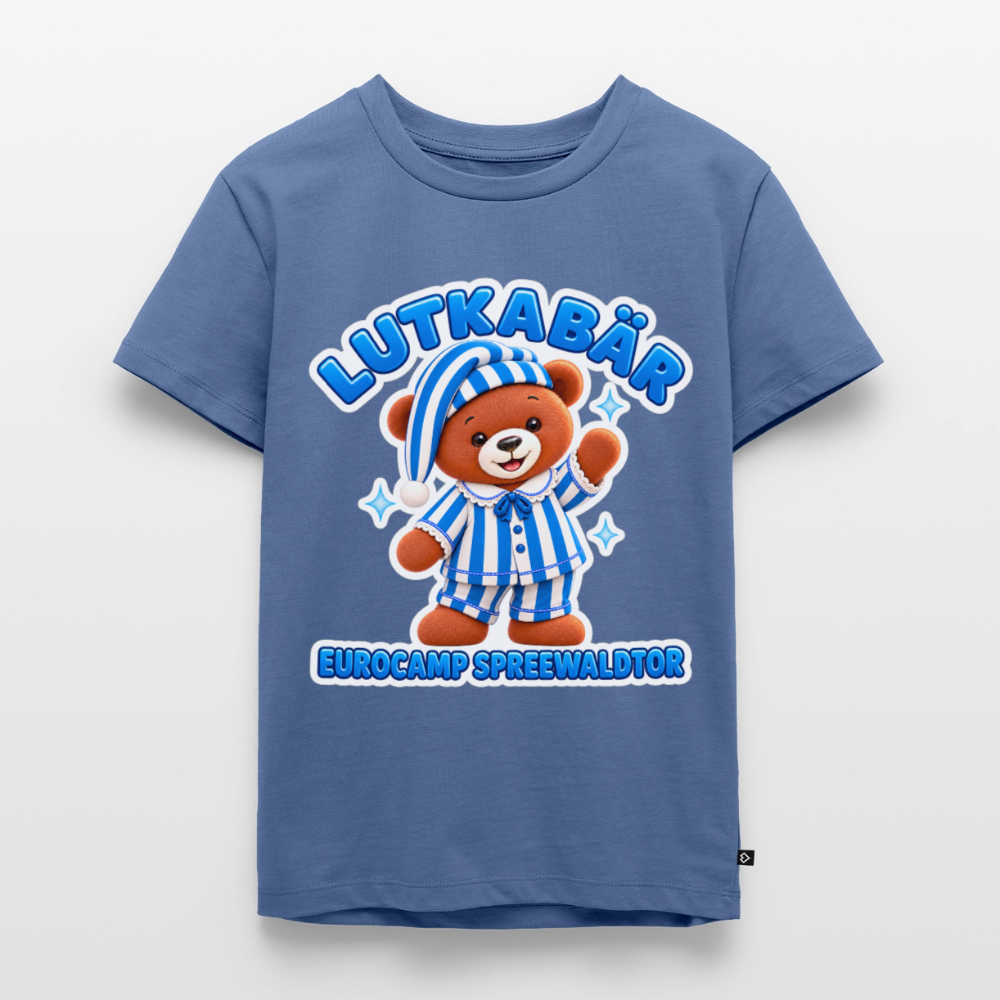 Kinder Premium T-Shirt - Taubenblau