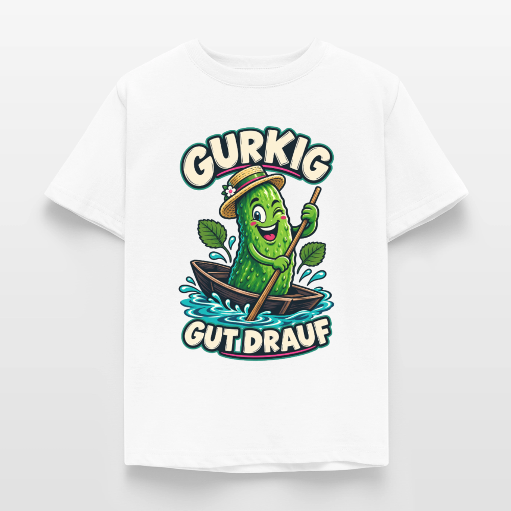 Kinder T-Shirt - Weiß