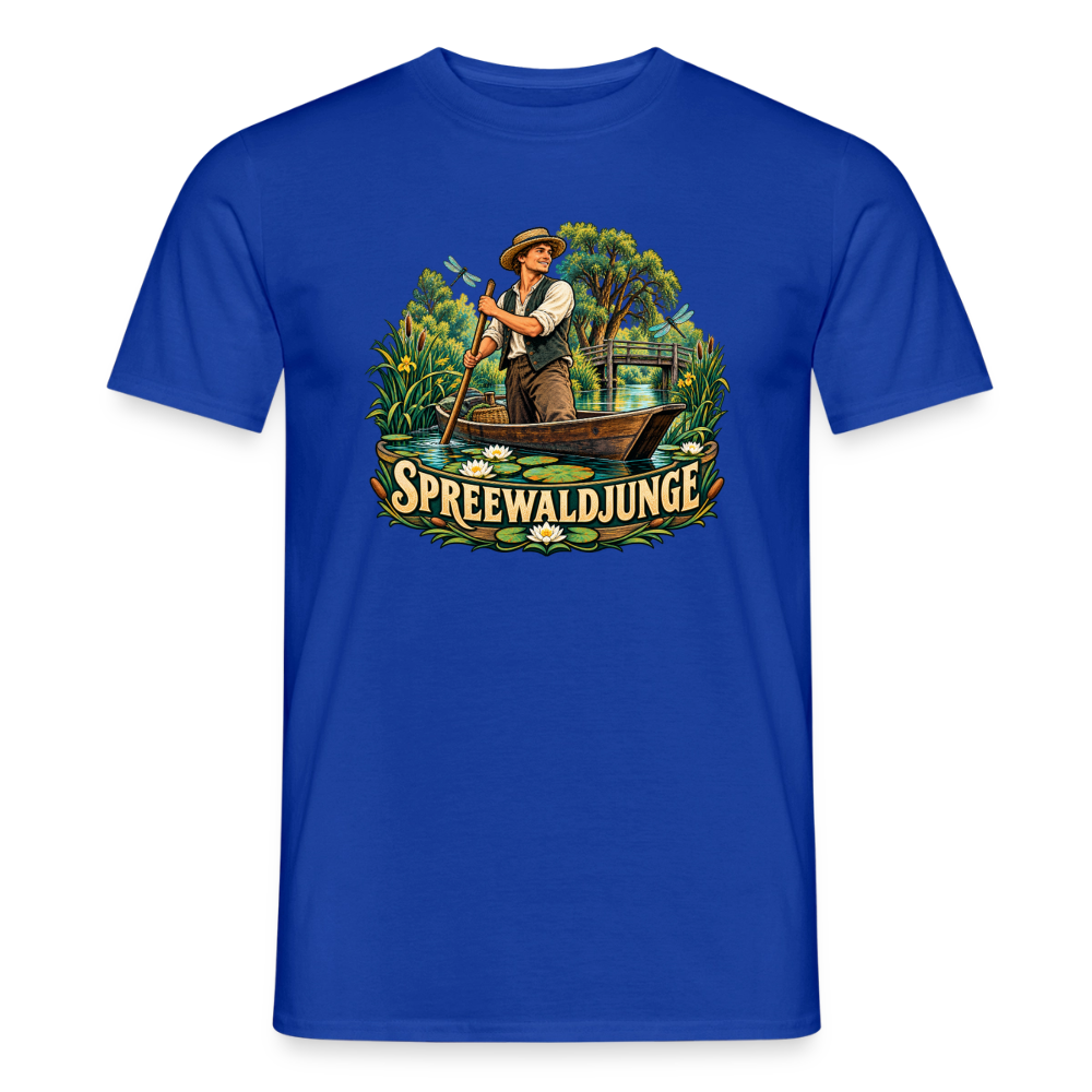 Männer T-Shirt - Dunkelblau