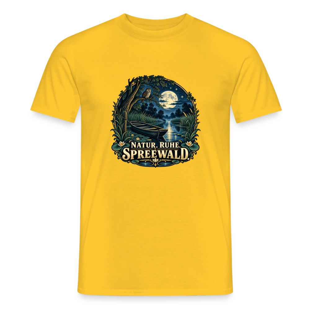 Männer T-Shirt - Gelb