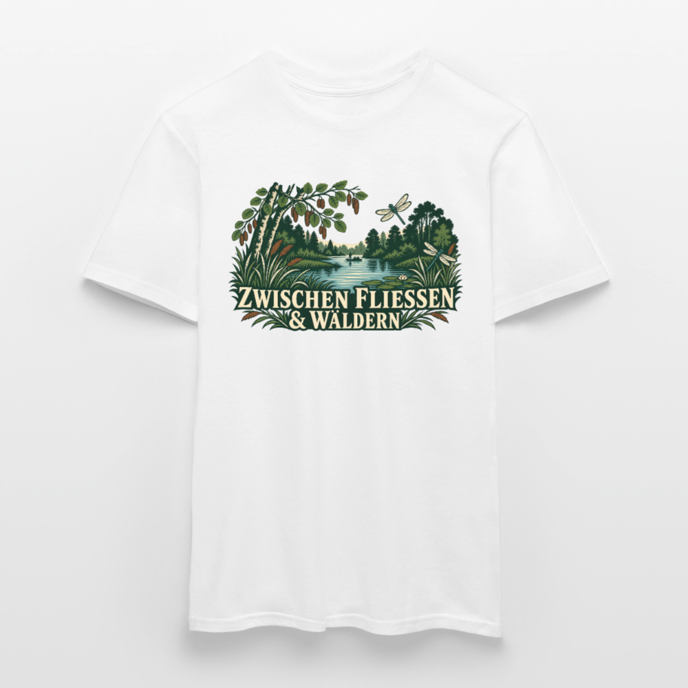 Männer T-Shirt - Weiß