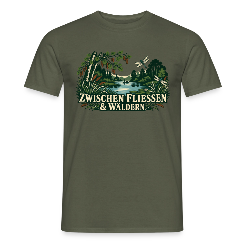 Männer T-Shirt - Militärgrün