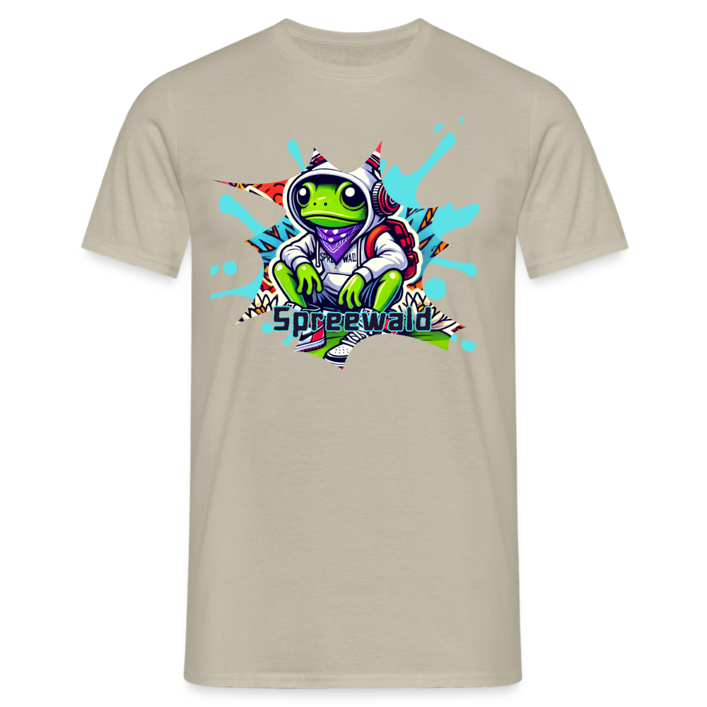 Männer T-Shirt - Sandbeige