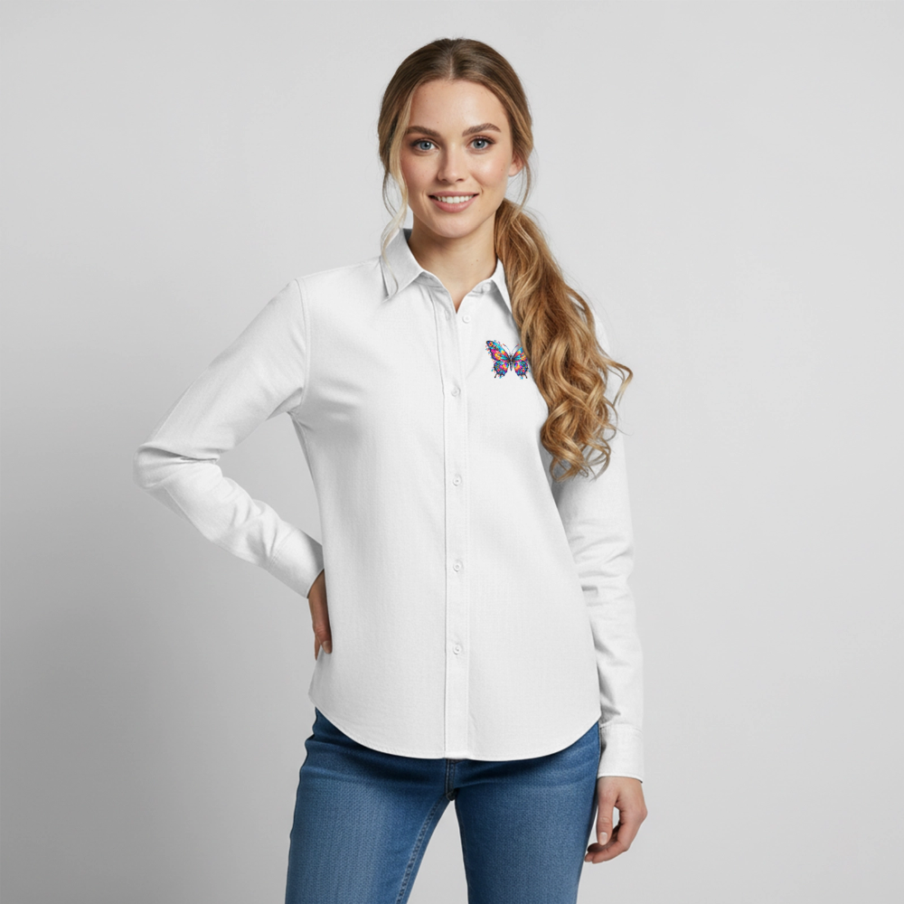 Frauen Oxford Hemd - Weiß