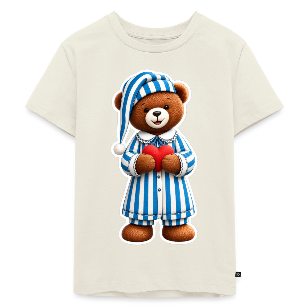 Kinder Premium T-Shirt - Naturweiß