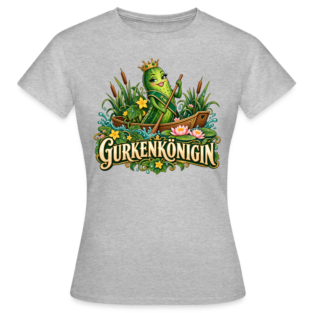 Frauen T-Shirt - Grau meliert