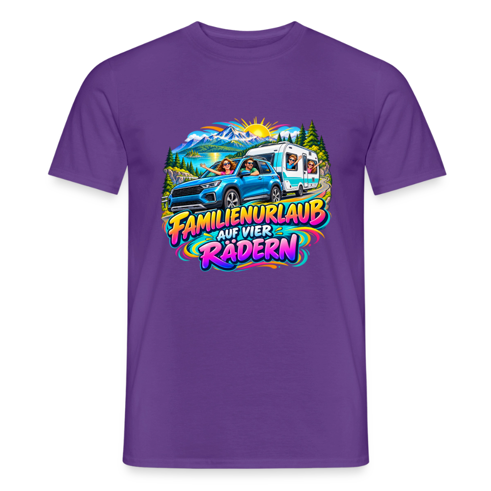 Männer T-Shirt - Lila