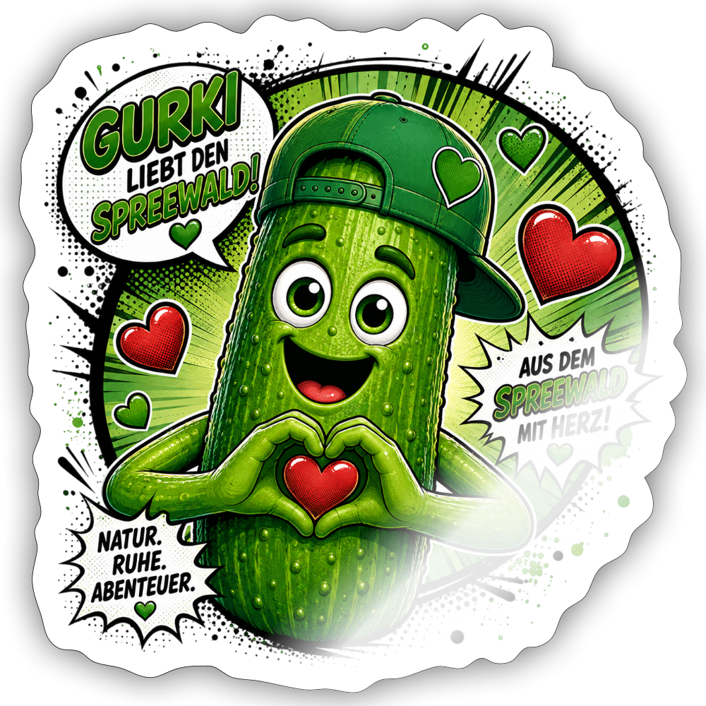 Sticker Größe S (10 x 10 cm) - Weiß glänzend