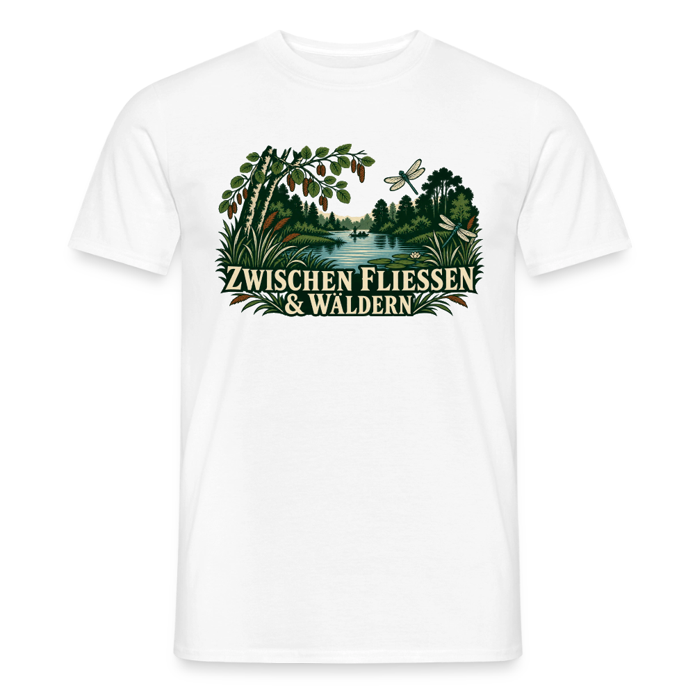 Männer T-Shirt - Weiß
