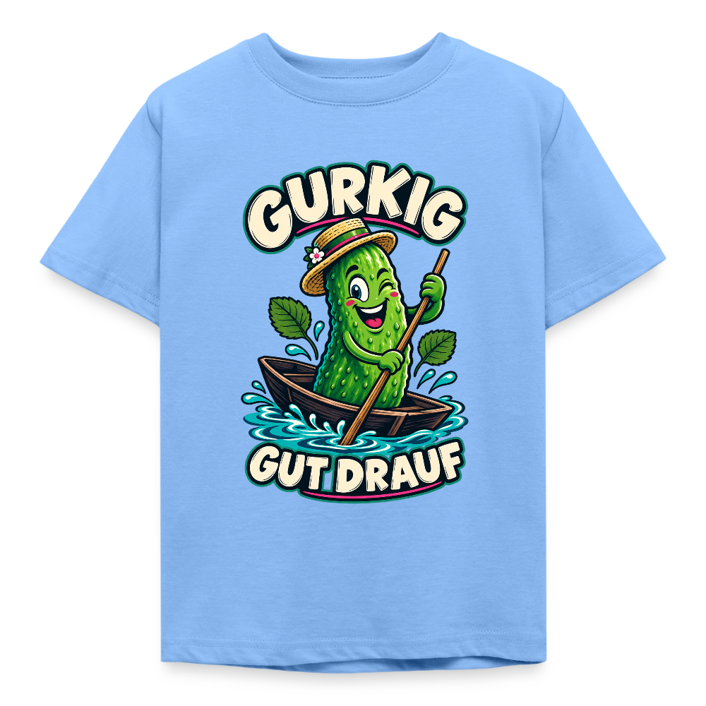 Kinder T-Shirt - Himmelblau