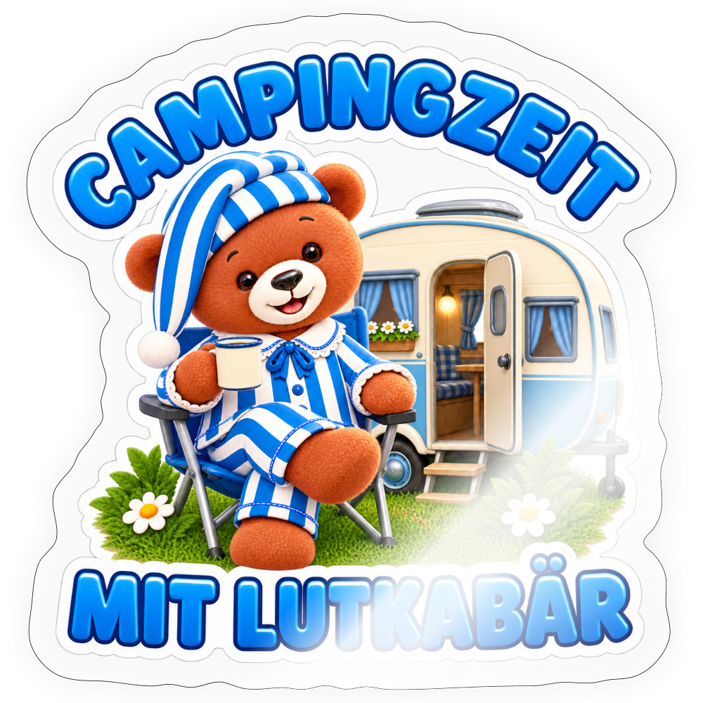 Sticker Größe S (10 x 10 cm) - Transparent glänzend