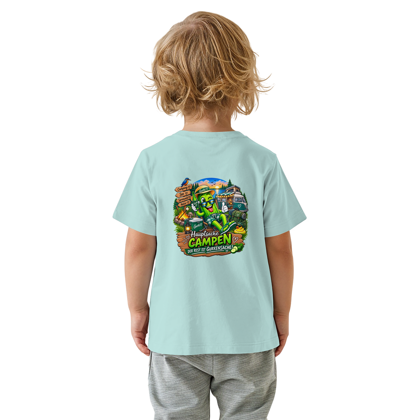 Gurki die Spreewaldgurke - Baby Organic Shirt