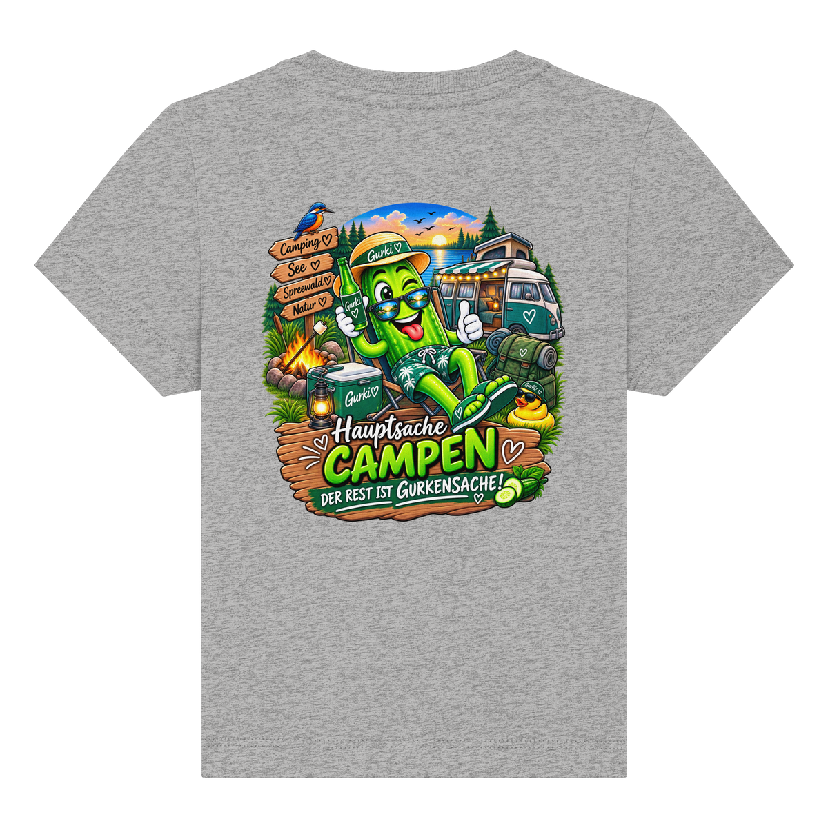 Gurki die Spreewaldgurke - Baby Organic Shirt