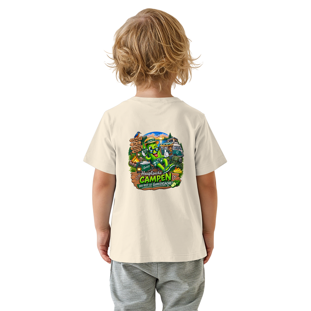 Gurki die Spreewaldgurke - Baby Organic Shirt