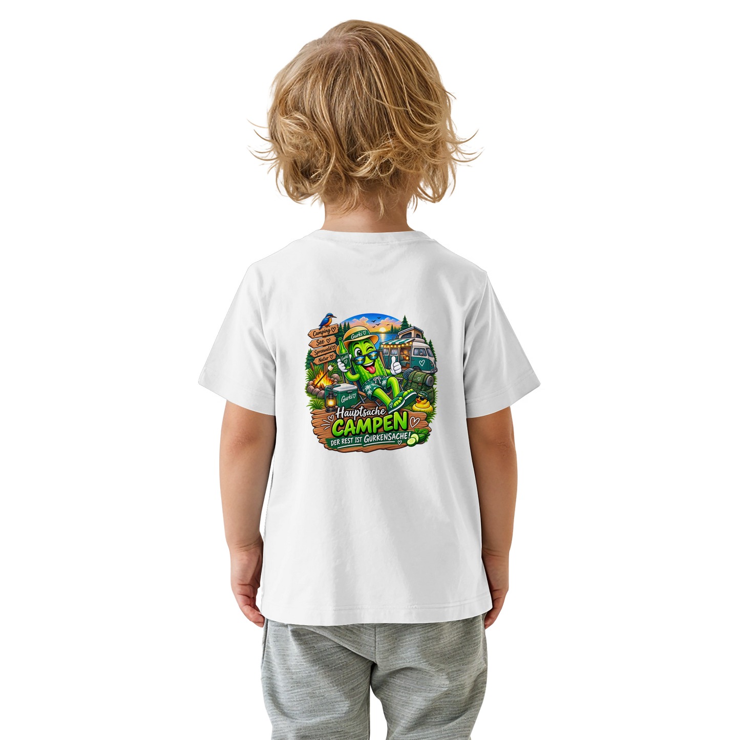 Gurki die Spreewaldgurke - Baby Organic Shirt