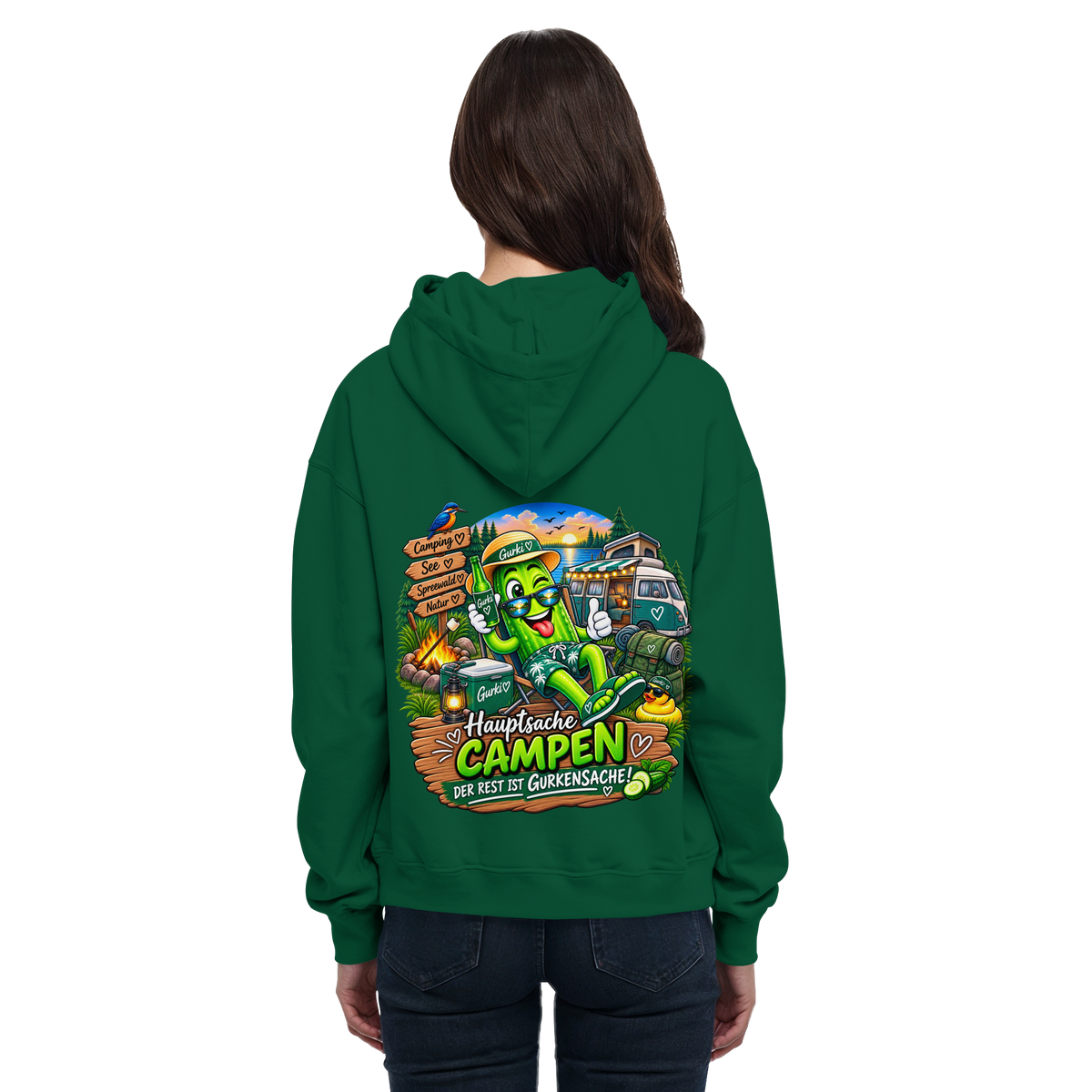 Gurki die Spreewaldgurke - Basic Unisex Hoodie