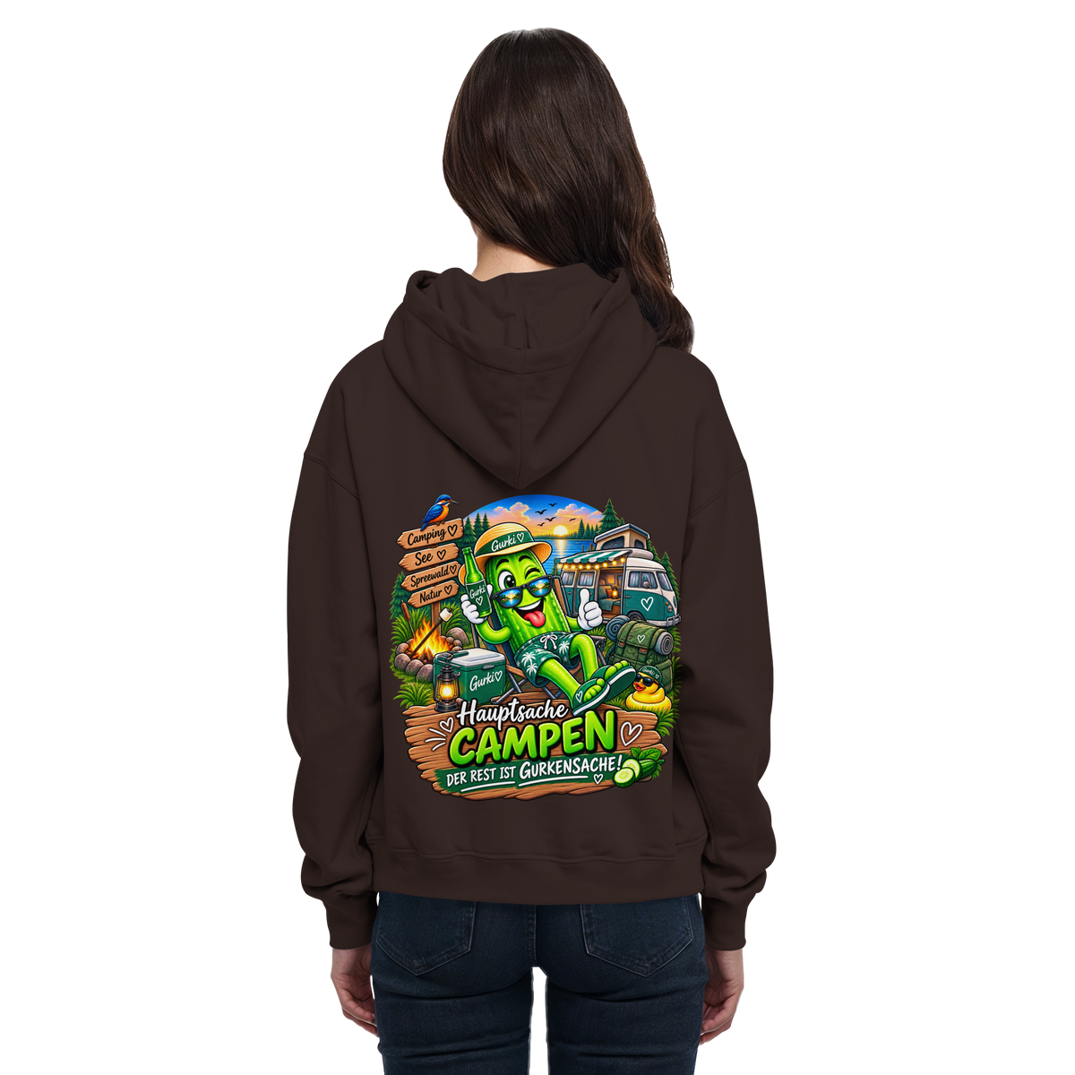 Gurki die Spreewaldgurke - Basic Unisex Hoodie
