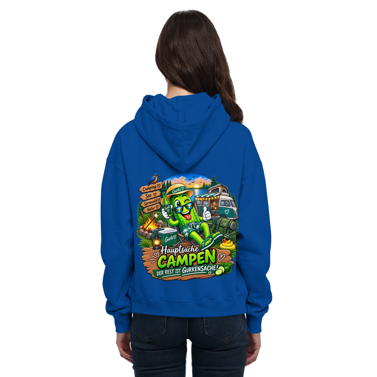 Gurki die Spreewaldgurke - Basic Unisex Hoodie