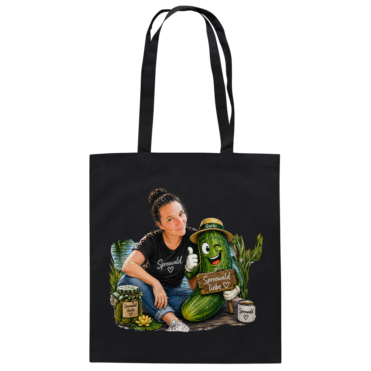 Spreewaldliebe Camping - Baumwolltasche