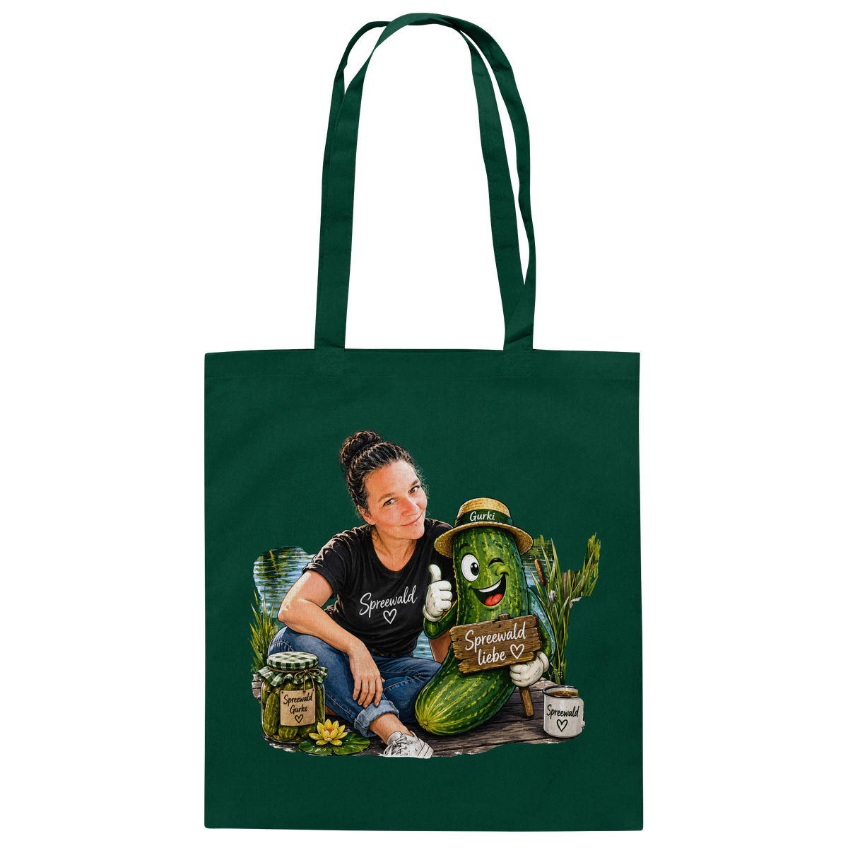 Spreewaldliebe Camping - Baumwolltasche