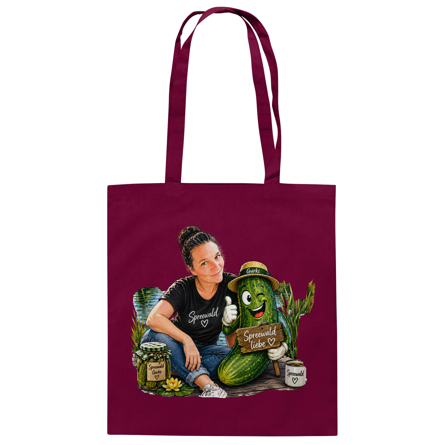 Spreewaldliebe Camping - Baumwolltasche