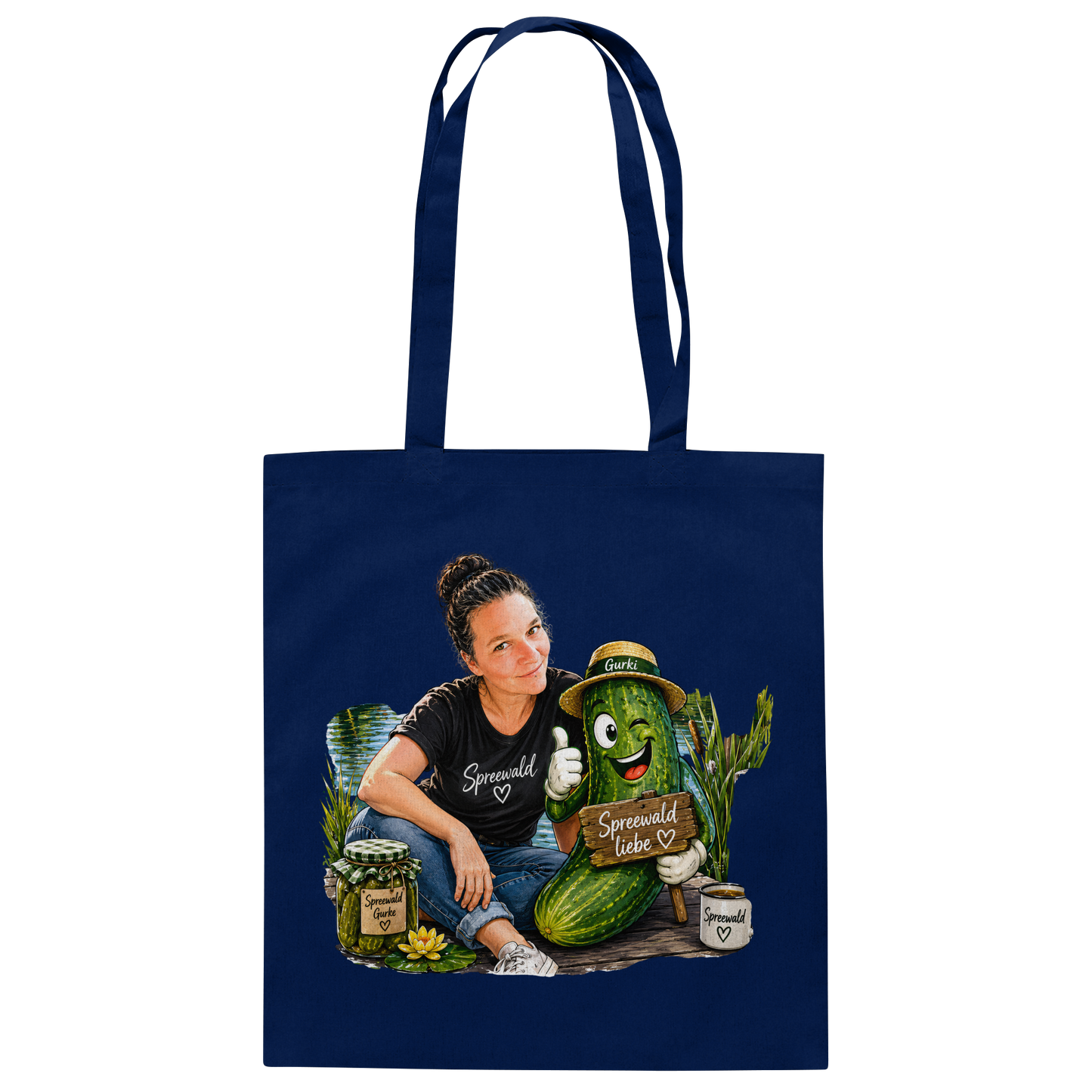 Spreewaldliebe Camping - Baumwolltasche
