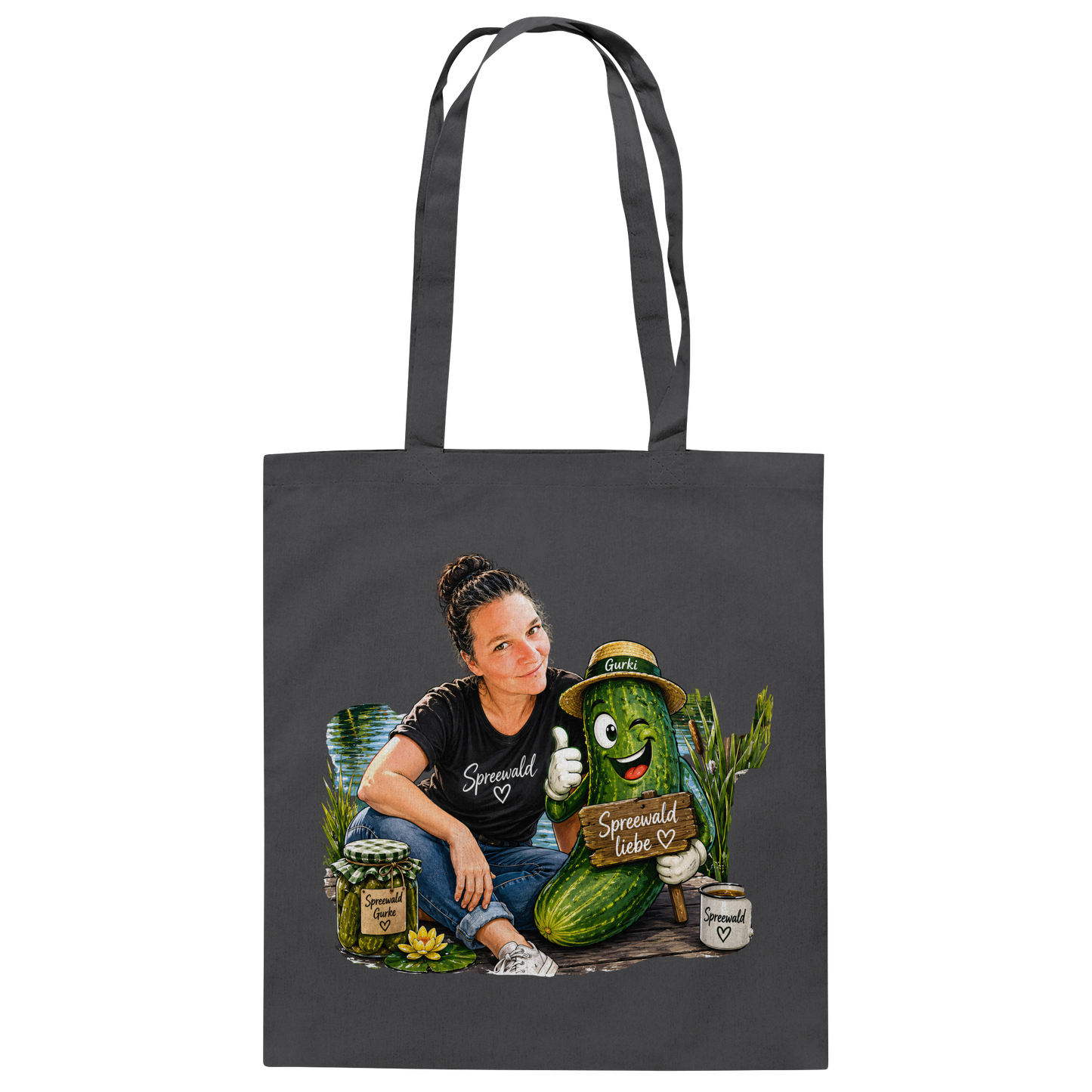 Spreewaldliebe Camping - Baumwolltasche