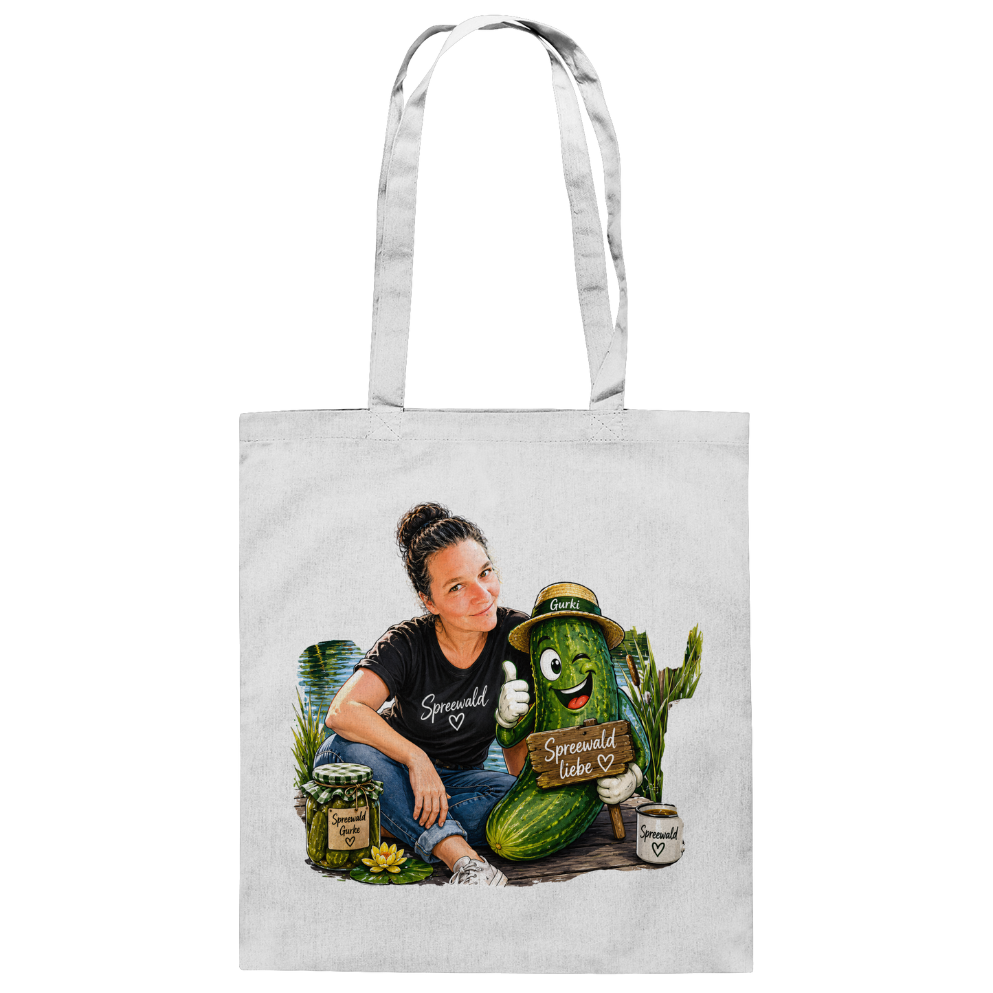 Spreewaldliebe Camping - Baumwolltasche