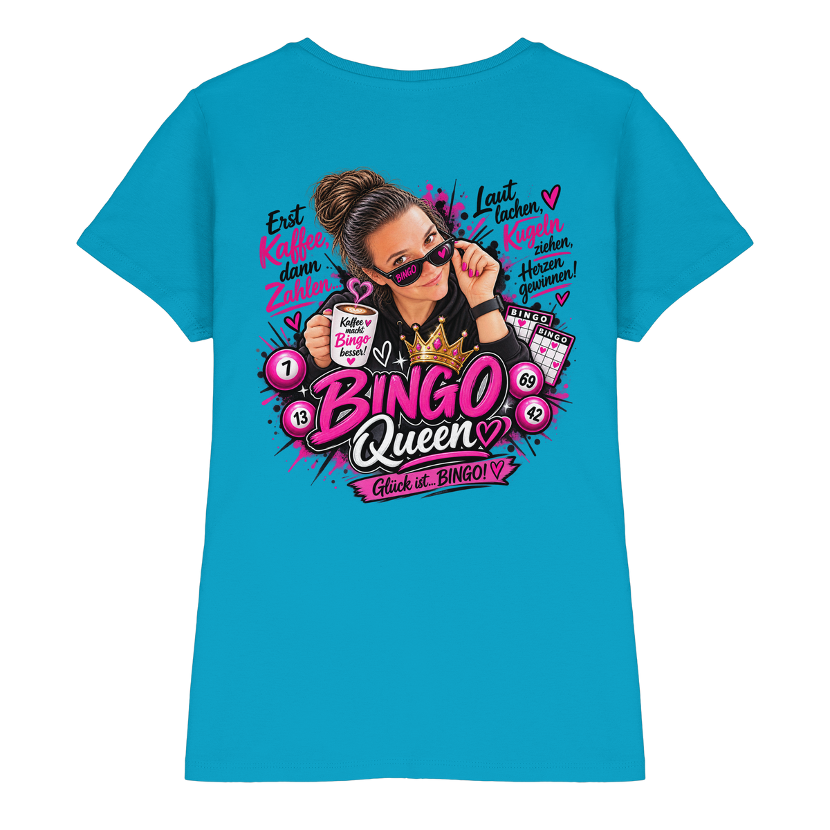 Bingo Fan Shirts - Ladies Premium Shirt