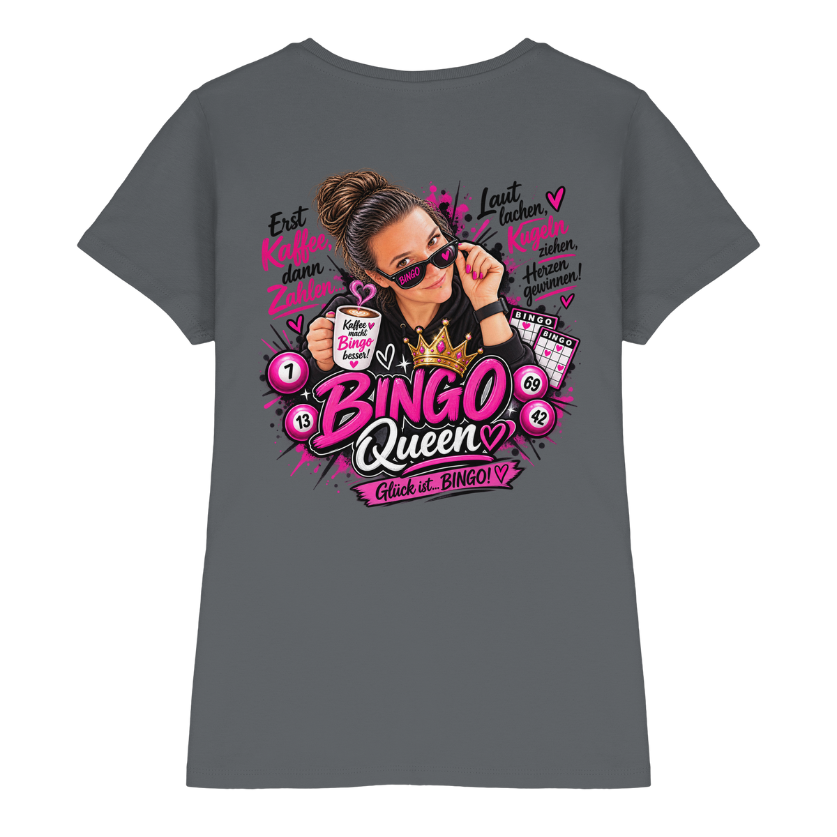 Bingo Fan Shirts - Ladies Premium Shirt