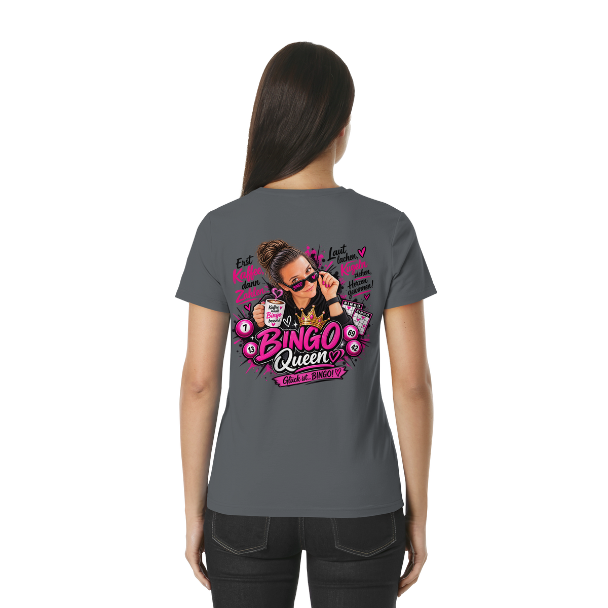 Bingo Fan Shirts - Ladies Premium Shirt