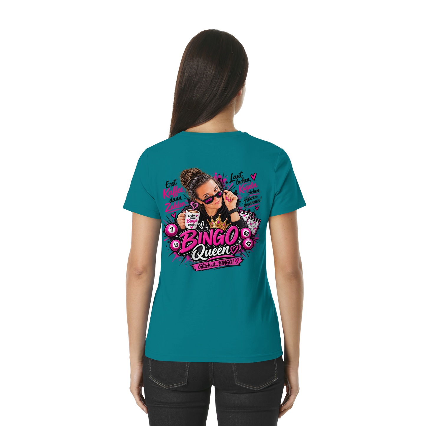 Bingo Fan Shirts - Ladies Premium Shirt