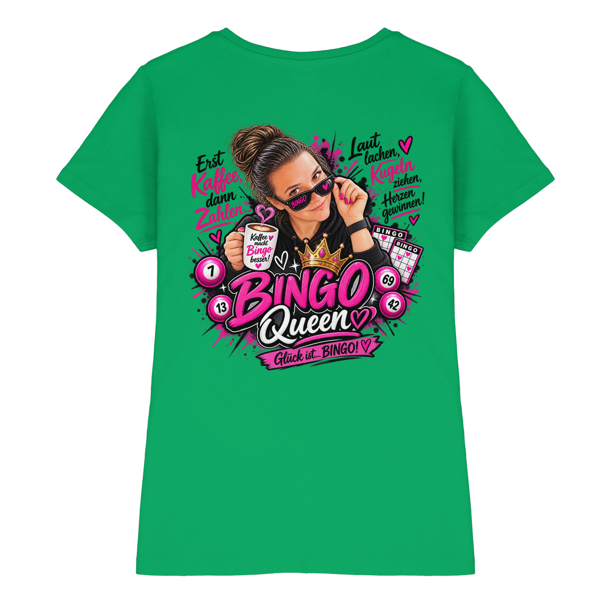 Bingo Fan Shirts - Ladies Premium Shirt