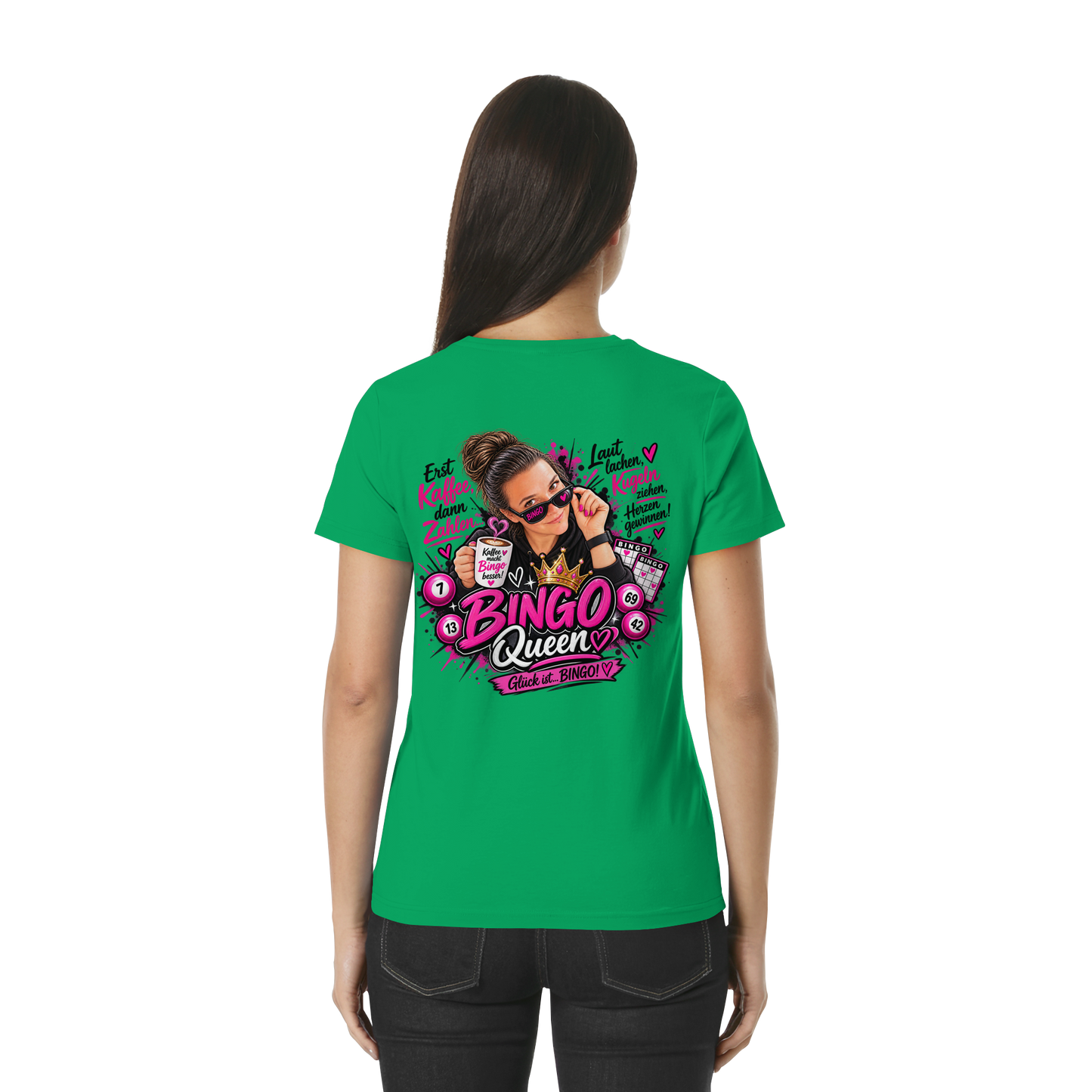 Bingo Fan Shirts - Ladies Premium Shirt