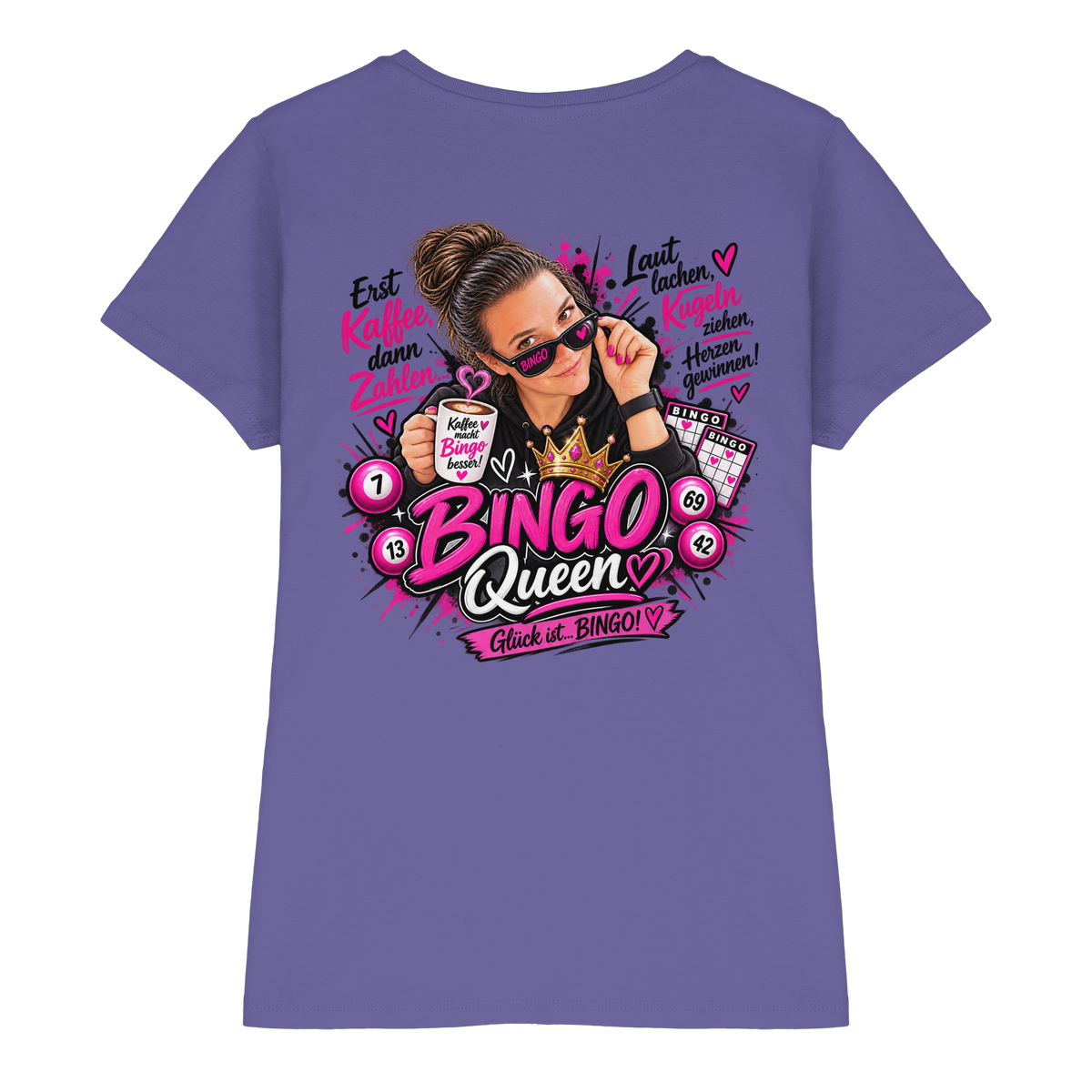Bingo Fan Shirts - Ladies Premium Shirt