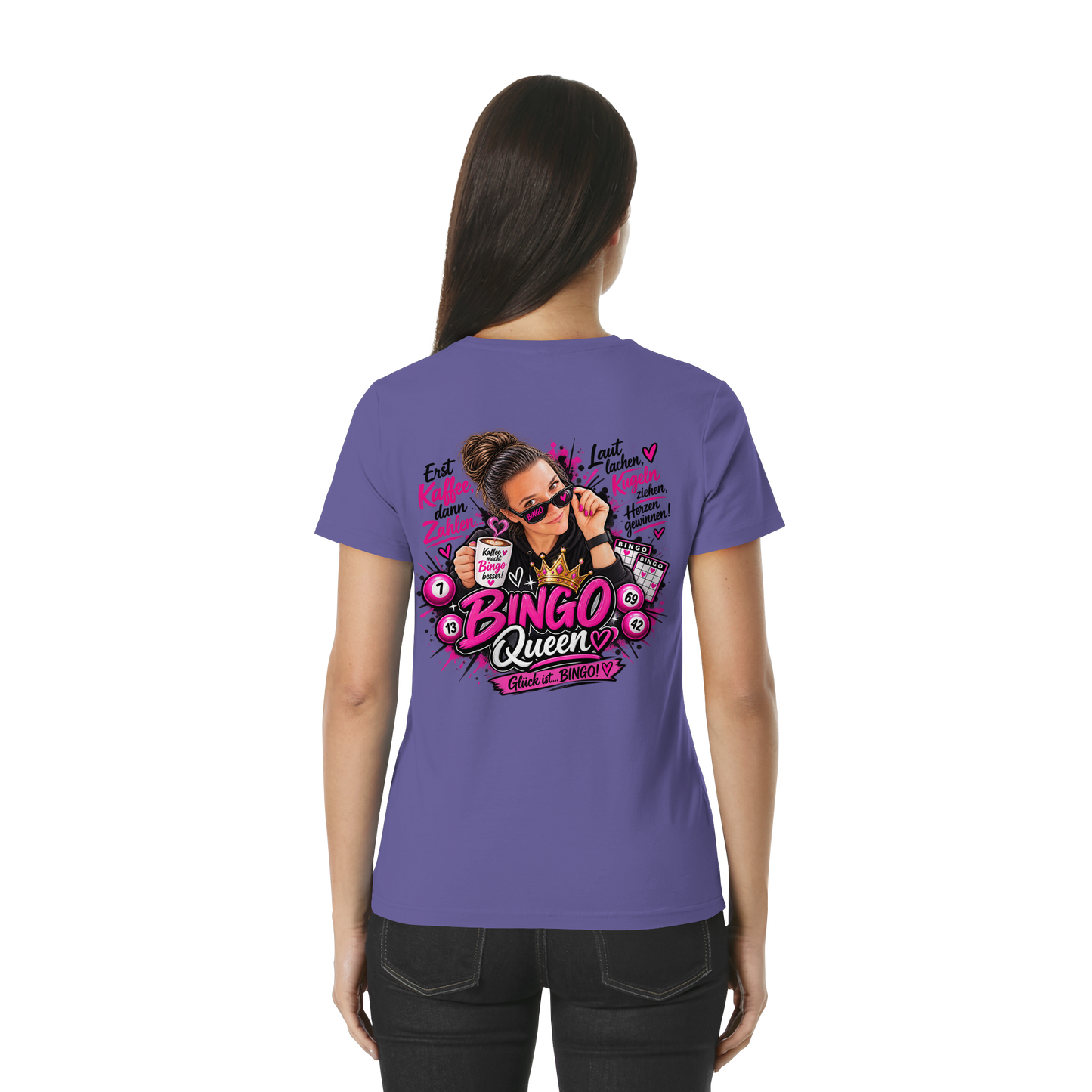 Bingo Fan Shirts - Ladies Premium Shirt