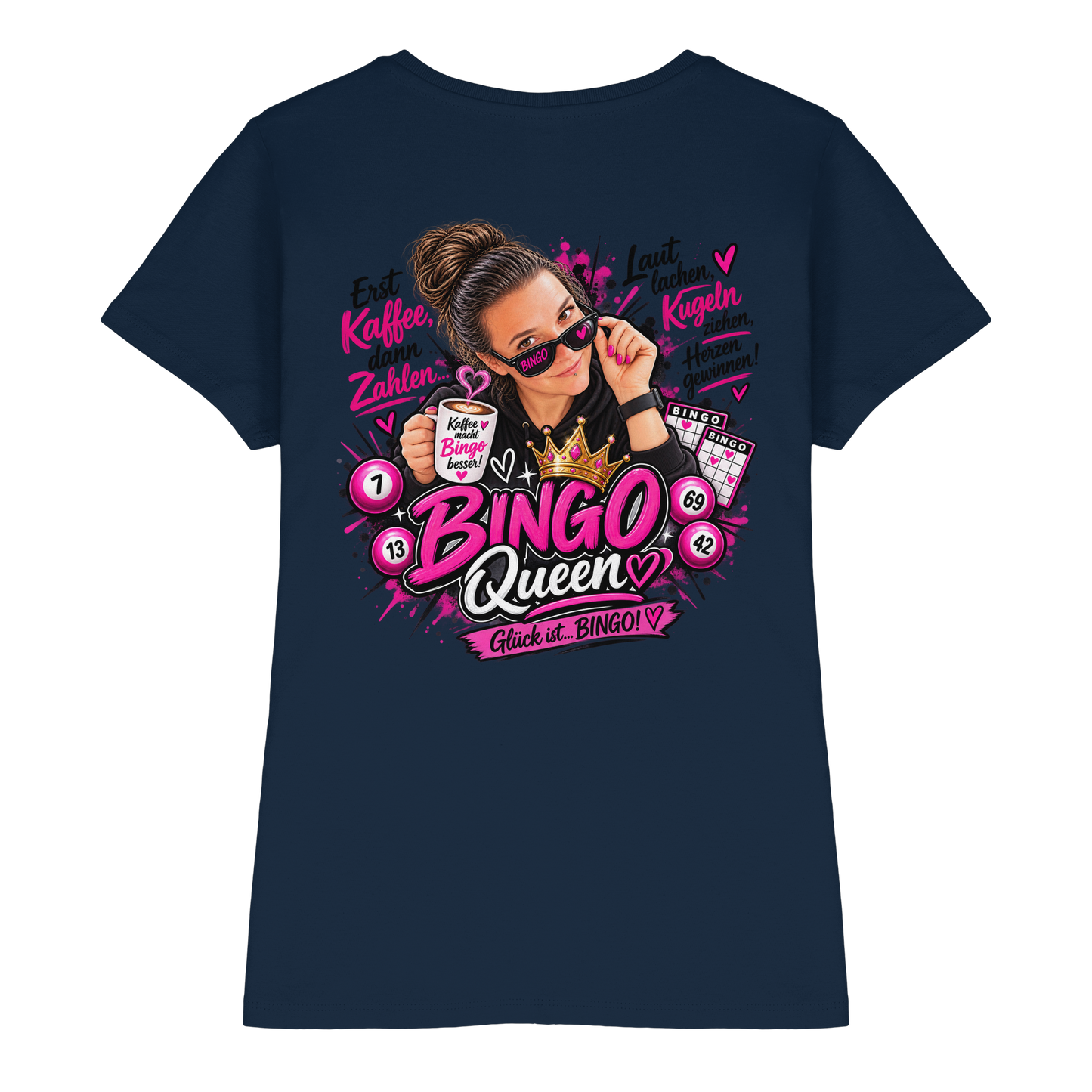 Bingo Fan Shirts - Ladies Premium Shirt