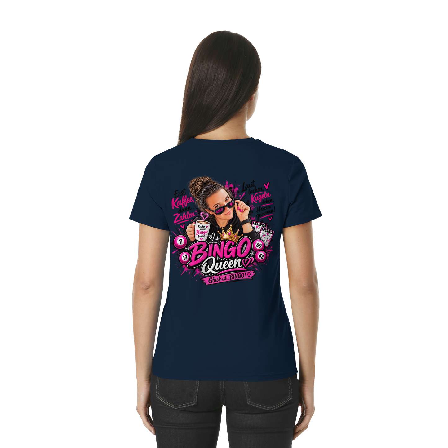 Bingo Fan Shirts - Ladies Premium Shirt