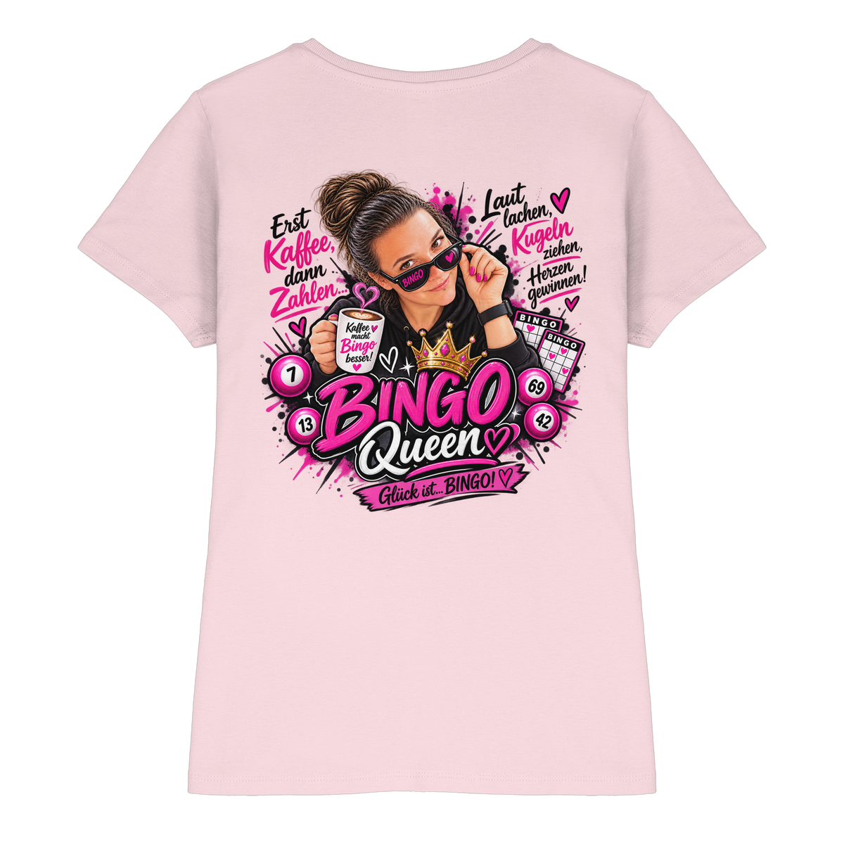 Bingo Fan Shirts - Ladies Premium Shirt
