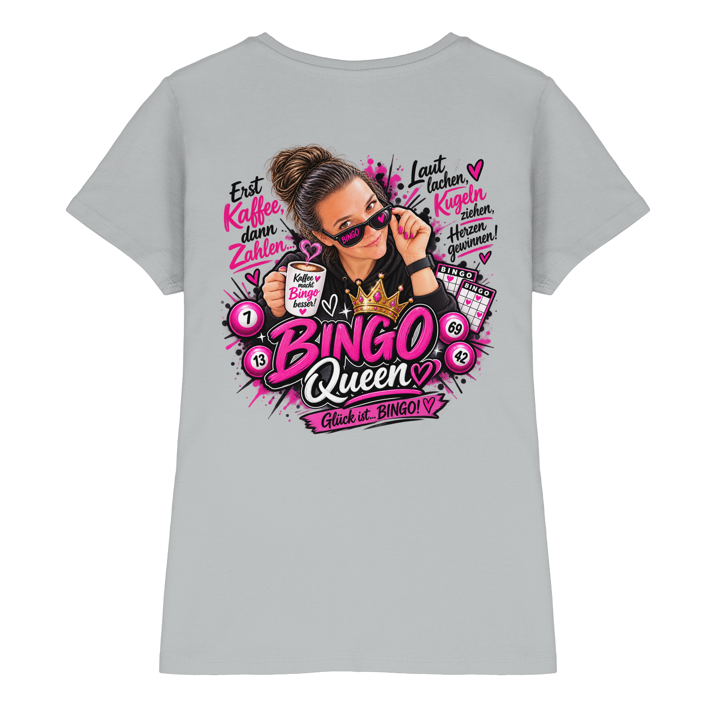 Bingo Fan Shirts - Ladies Premium Shirt
