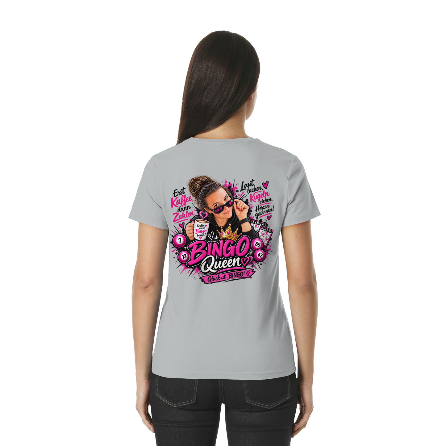 Bingo Fan Shirts - Ladies Premium Shirt