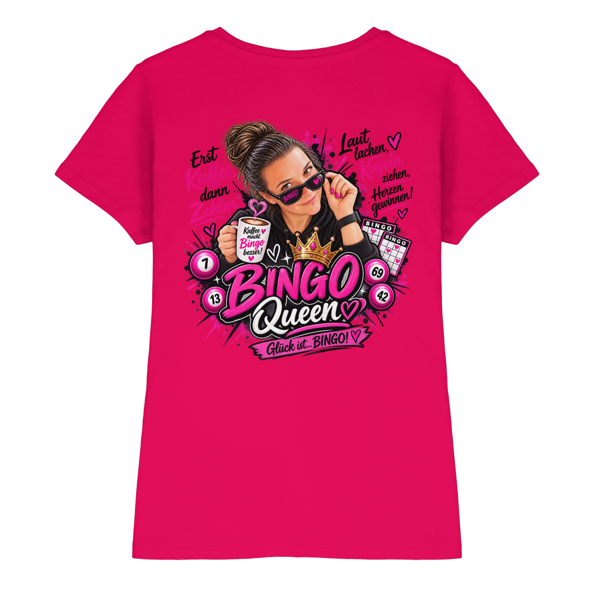 Bingo Fan Shirts - Ladies Premium Shirt