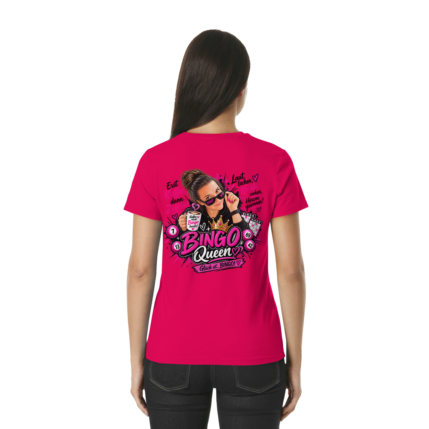 Bingo Fan Shirts - Ladies Premium Shirt