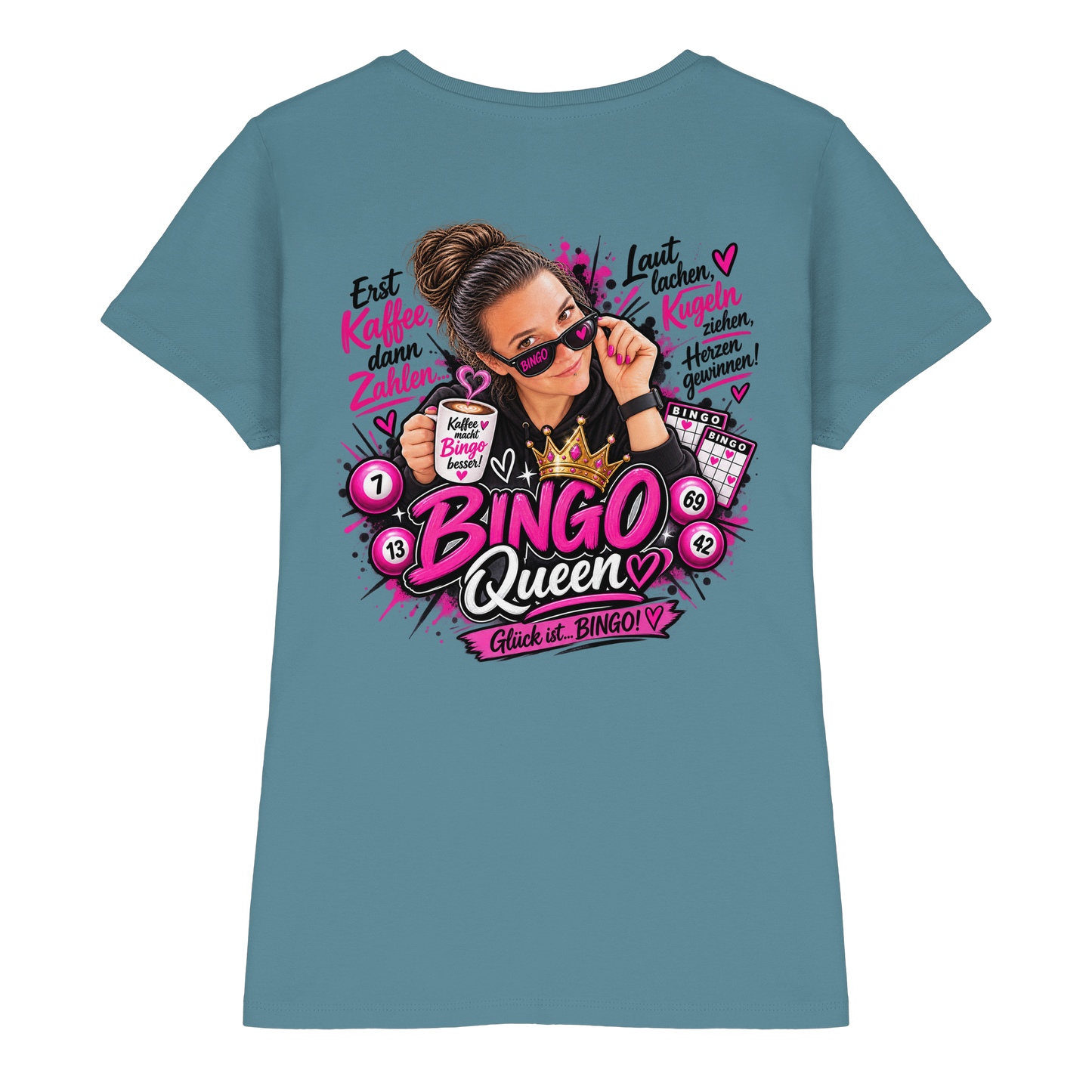 Bingo Fan Shirts - Ladies Premium Shirt